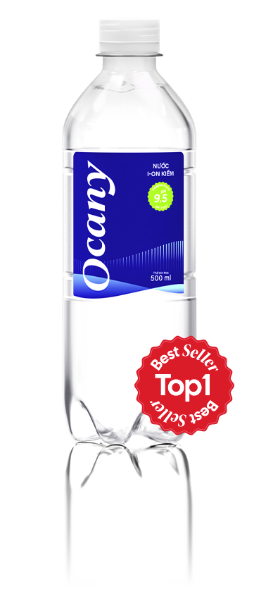 Chai nước i-on kiềm Ocany 500ml